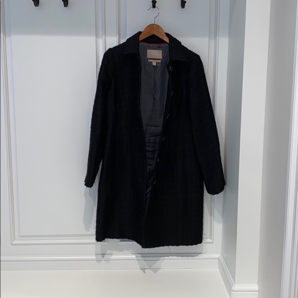 BR Houndstooth Pea-coat - Picture 3 of 10